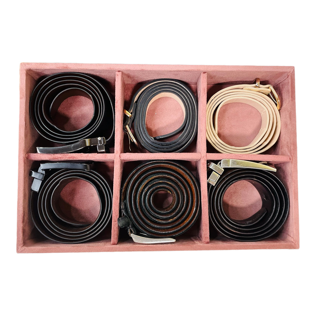 6 Slot Belt Tray