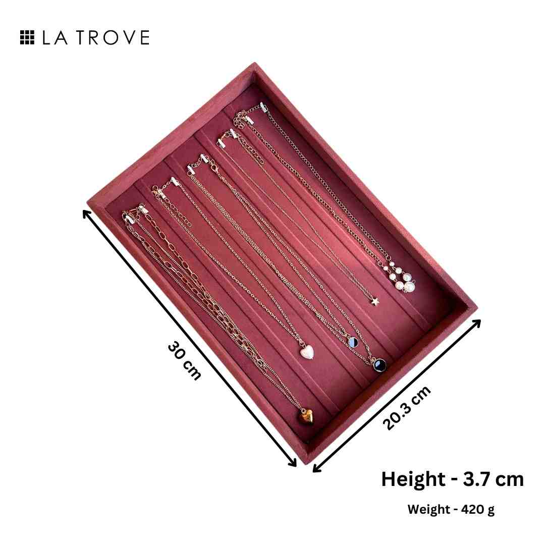 Chain Necklace Jewellery Tray Organiser