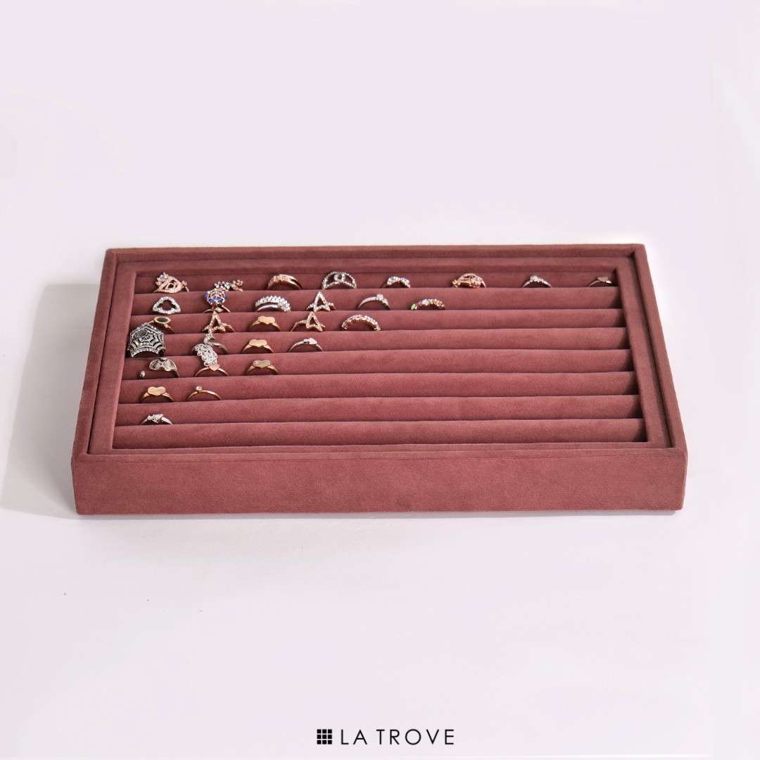 Luxury Big Ring & Cufflink Organiser Tray