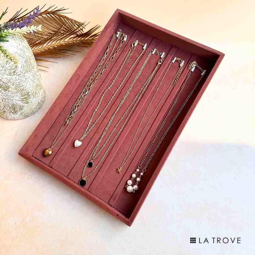 Chain Necklace Jewellery Tray Organiser